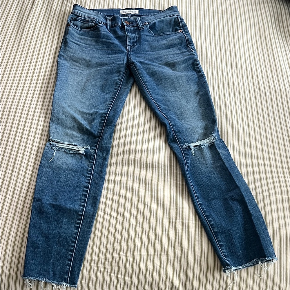 Madewell Skinny Skinny Distressed Jeans